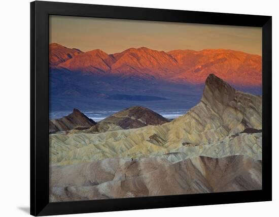 First Light on Zabriskie Point, Death Valley National Park, California, USA-Darrell Gulin-Framed Photographic Print