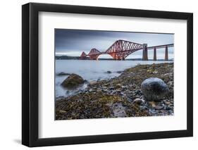 First Light over the Forth Rail Bridge, UNESCO World Heritage Site, and the Firth of Forth-Andrew Sproule-Framed Photographic Print