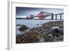 First Light over the Forth Rail Bridge, UNESCO World Heritage Site, and the Firth of Forth-Andrew Sproule-Framed Photographic Print