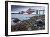 First Light over the Forth Rail Bridge, UNESCO World Heritage Site, and the Firth of Forth-Andrew Sproule-Framed Photographic Print