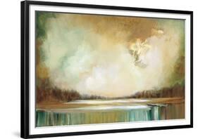 First Light-Cat Tesla-Framed Giclee Print