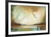 First Light-Cat Tesla-Framed Giclee Print