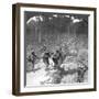 First Line Gurkhas Storming and Capturing a German Trench, World War I, 1914-1918-Crown-Framed Giclee Print