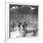 First Line Gurkhas Storming and Capturing a German Trench, World War I, 1914-1918-Crown-Framed Giclee Print