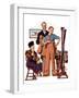 "First Long Suit,"September 18, 1937-Joseph Christian Leyendecker-Framed Giclee Print