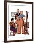 "First Long Suit,"September 18, 1937-Joseph Christian Leyendecker-Framed Giclee Print