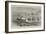 First Lord of the Admiralty and Secretary of State for War in Cyprus, the Party Leaving Nicosia-null-Framed Giclee Print