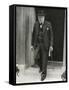 First Lord of the Admiralty, Winston Churchill Leaves 10 Downing Street, April 7, 1940-null-Framed Stretched Canvas