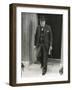 First Lord of the Admiralty, Winston Churchill Leaves 10 Downing Street, April 7, 1940-null-Framed Photo