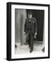 First Lord of the Admiralty, Winston Churchill Leaves 10 Downing Street, April 7, 1940-null-Framed Photo