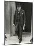 First Lord of the Admiralty, Winston Churchill Leaves 10 Downing Street, April 7, 1940-null-Mounted Photo