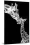 First Love - Giraffe-Incado-Mounted Photographic Print