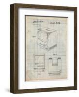 First Macintosh Computer-Cole Borders-Framed Art Print