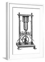 First Magnetoelectric Motor Built by Hippolyte Pixii, C1832-null-Framed Giclee Print
