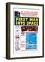 First Man into Space-null-Framed Art Print