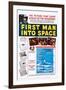 First Man into Space-null-Framed Art Print