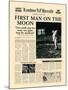 First Man on the Moon-The Vintage Collection-Mounted Art Print