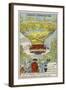 First Manned Balloon Flight, 10 October 1783-null-Framed Giclee Print