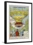 First Manned Balloon Flight, 10 October 1783-null-Framed Giclee Print