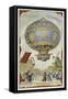 First Manned Balloon Flight, November 1783-null-Framed Stretched Canvas
