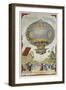 First Manned Balloon Flight, November 1783-null-Framed Giclee Print