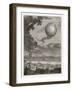 First Manned Flight by Pilatre De Rozier and D'Arlandes in Mongolfiere Paris-E. Champ-Framed Art Print