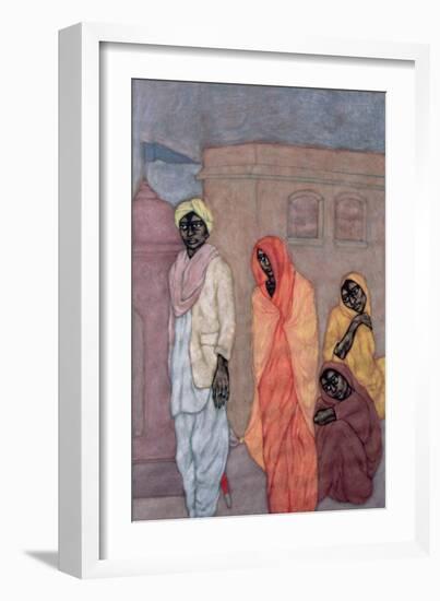 First Marriage, 1986-Shanti Panchal-Framed Giclee Print