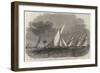 First Match of the Season of the Royal London Yacht Club, the Rounding at Coalhouse Point-Edwin Weedon-Framed Giclee Print