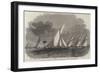 First Match of the Season of the Royal London Yacht Club, the Rounding at Coalhouse Point-Edwin Weedon-Framed Giclee Print