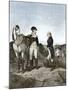 First Meeting of George Washington and Alexander Hamilton, Wearing Continental Army Uniforms-null-Mounted Giclee Print