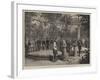 First Meeting of the Crown Prince of Austria and Princess Stephanie at Laeken, Brussels-null-Framed Giclee Print