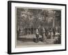 First Meeting of the Crown Prince of Austria and Princess Stephanie at Laeken, Brussels-null-Framed Giclee Print