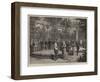 First Meeting of the Crown Prince of Austria and Princess Stephanie at Laeken, Brussels-null-Framed Giclee Print