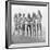 First Miss Universe Contest Contestants Wearing Bathing Suits, Long Beach, CA, 1952-George Silk-Framed Photographic Print