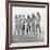 First Miss Universe Contest Contestants Wearing Bathing Suits, Long Beach, CA, 1952-George Silk-Framed Photographic Print