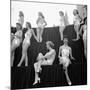 First Miss Universe Contest, Miss France and Miss Israel, Long Beach, California 1952-George Silk-Mounted Photographic Print