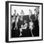 First Miss Universe Contest, Miss France and Miss Israel, Long Beach, California 1952-George Silk-Framed Photographic Print