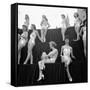 First Miss Universe Contest, Miss France and Miss Israel, Long Beach, California 1952-George Silk-Framed Stretched Canvas