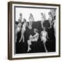 First Miss Universe Contest, Miss France and Miss Israel, Long Beach, California 1952-George Silk-Framed Photographic Print