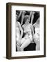 First Miss Universe Contest. Miss France and Miss Israel. Long Beach, California 1952-George Silk-Framed Photographic Print