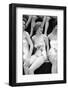 First Miss Universe Contest. Miss France and Miss Israel. Long Beach, California 1952-George Silk-Framed Photographic Print