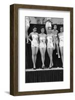 First Miss Universe Contest, Miss Hong Kong Judy Dan, Long Beach, CA, 1952-George Silk-Framed Photographic Print