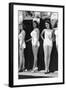 First Miss Universe Contest, Miss Venezuela and Miss Canada, Long Beach, CA, 1952-George Silk-Framed Photographic Print