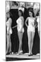 First Miss Universe Contest, Miss Venezuela and Miss Canada, Long Beach, CA, 1952-George Silk-Mounted Photographic Print