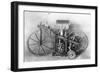 First Motorcycle Constructed-null-Framed Photographic Print