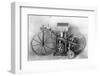 First Motorcycle Constructed-null-Framed Photographic Print