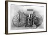 First Motorcycle Constructed-null-Framed Photographic Print