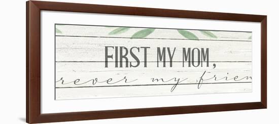 First My Mom-Kimberly Allen-Framed Art Print