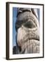 First Nation Totem Pole at the Courthouse in Prince Rupert, British Columbia, Canada, North America-Michael DeFreitas-Framed Photographic Print