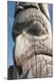 First Nation Totem Pole at the Courthouse in Prince Rupert, British Columbia, Canada, North America-Michael DeFreitas-Mounted Photographic Print